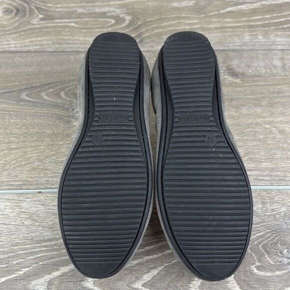 Josef Seibel Pippa33 Women’s Sz 7/EU 37 Gray Suede Slip On Ballet Flats - Picture 7 of 12